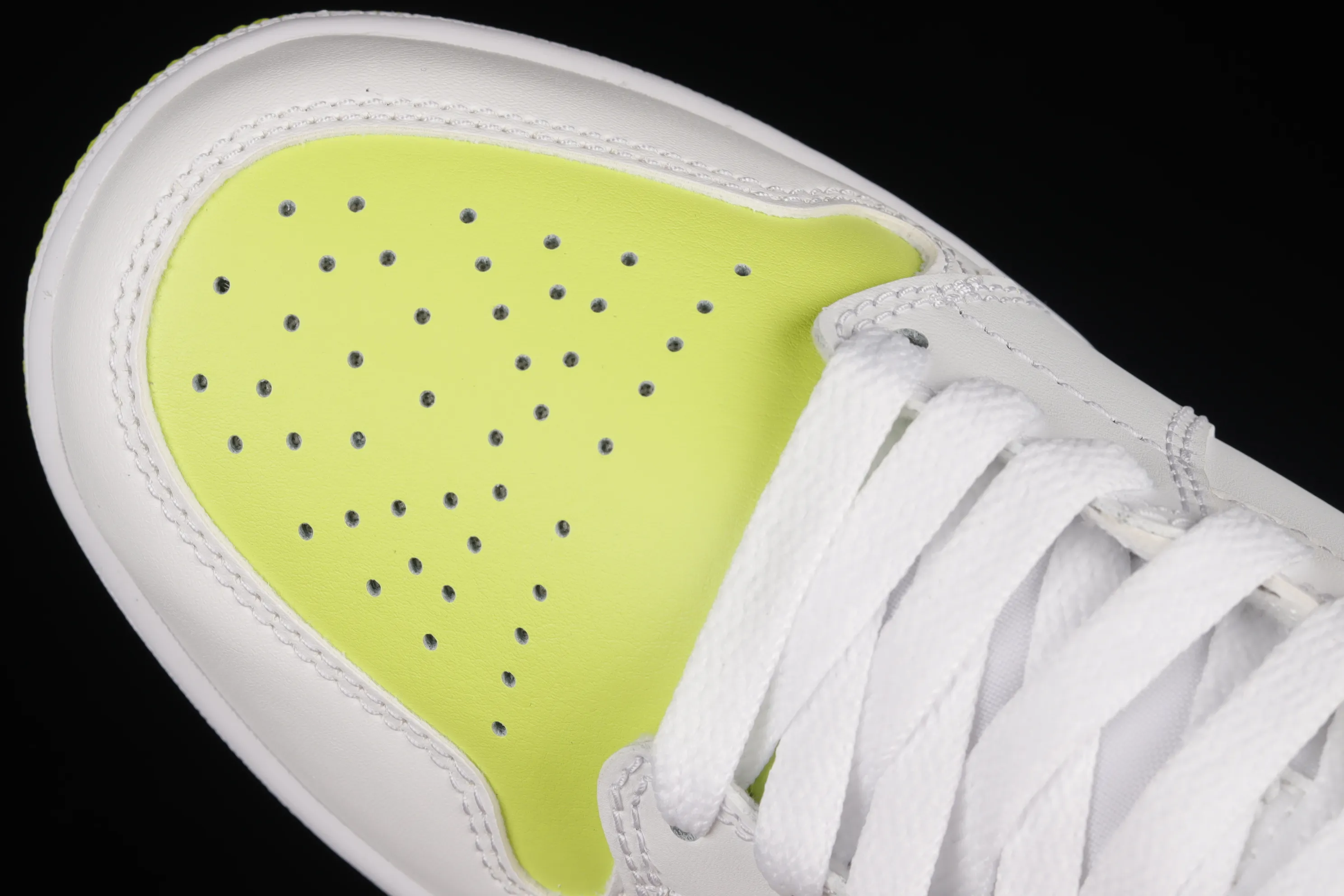 All categories Air Jordan Jordan series basketball shoes Air Jordan 1 Mid G version pure original Air Jordan AJ1 Mid "White Lime" AJ1 Joe 1 Green Lime China basketball shoes BQ6472-131